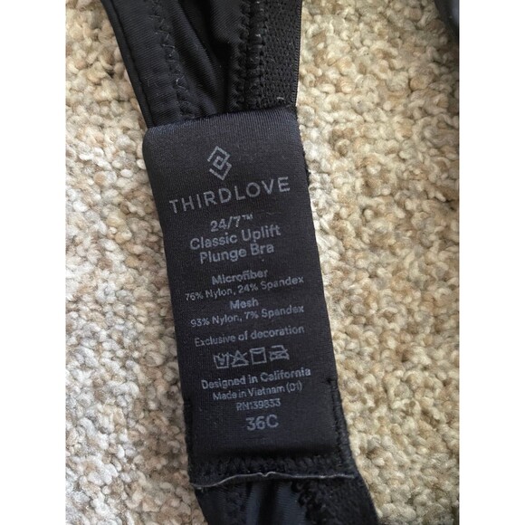 Thirdlove 24/7 Classic Uplift Plunge Bra 36C - Picture 4 of 4